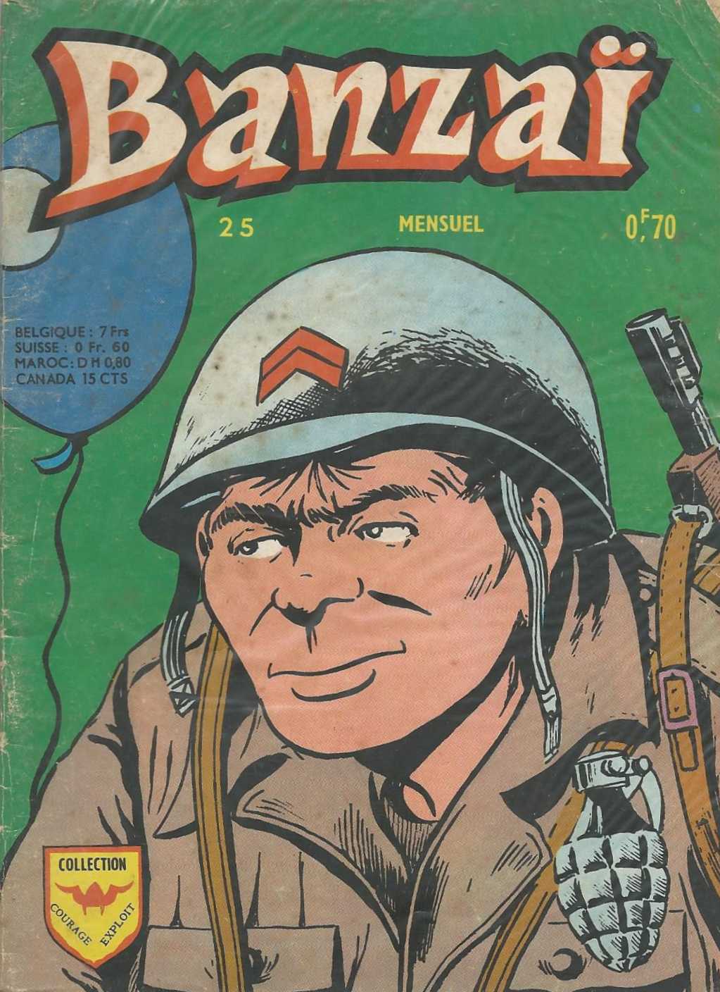 Scan de la Couverture Banza n 25